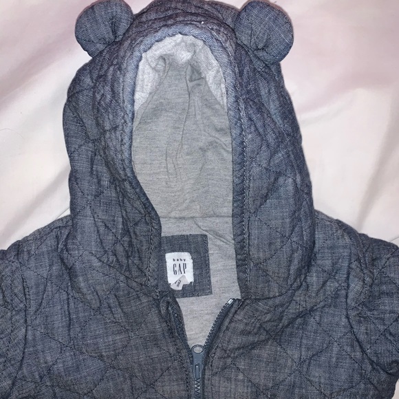 GAP Other - Baby GAP Denim Winter Onesie